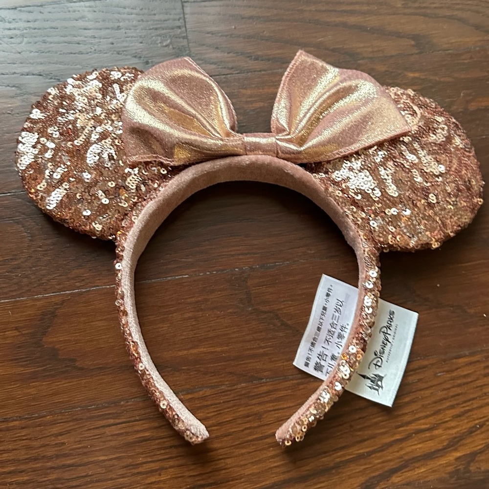 DISNEY: Adult Minnie Ears (Rose Gold!)